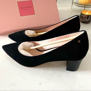 Kate Spade Moulin Suede pumps black